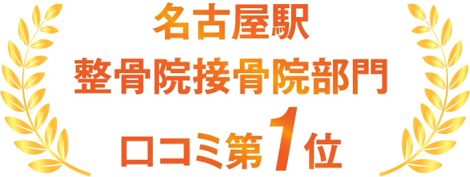 名古屋駅整骨院接骨院部門口コミ第1位